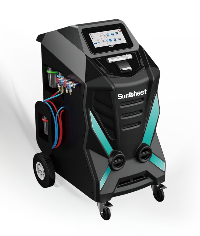 全自動雙系統汽車冷媒機